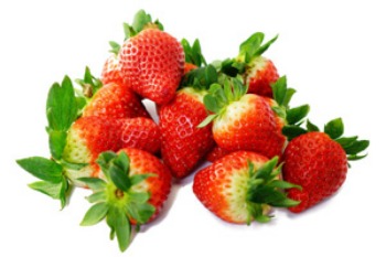 Aardbeien gezonde snack