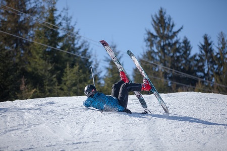 Wintersport 2020 skiongeluk