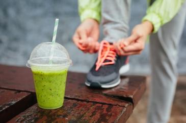 Groene gezonde smoothie