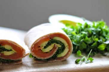 moederdag ontbijt tips 2021 zalm avocado wrap