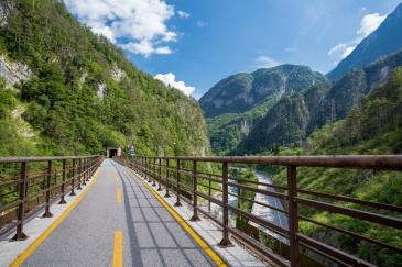 Oostenrijk en Italië Oostenrijk tunnel
