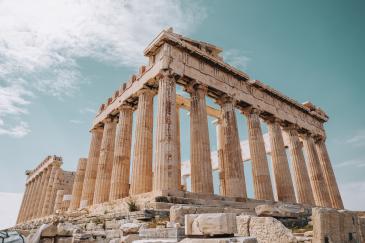 Parthenon in Athene Parthenon
