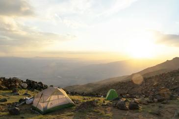 Kamperen met de tent