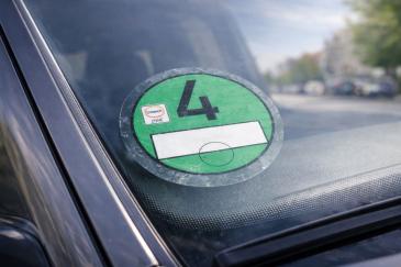 Groene milieusticker Duitsland