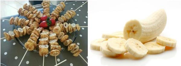 Gezonde traktatie banaanpannenkoekjes Gezonde traktatie banaanpannenkoekjes