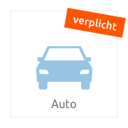 Verplichte verzekeringen in Nederland auto Icoon verplichte autoverzekering Nederland
