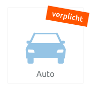 Icoon verplichte autoverzekering Nederland