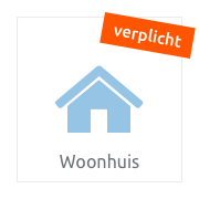 Verplichte verzekeringen in Nederland woonhuis Icoon verplichte woonhuisverzekering Nederland