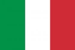 Verplicht in auto Italië Italiaanse vlag