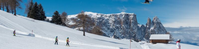 Wintersportgebied groot