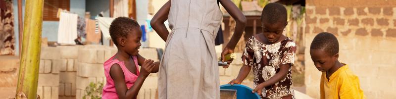 Goede doel Promovendum Kinderen in Afrika