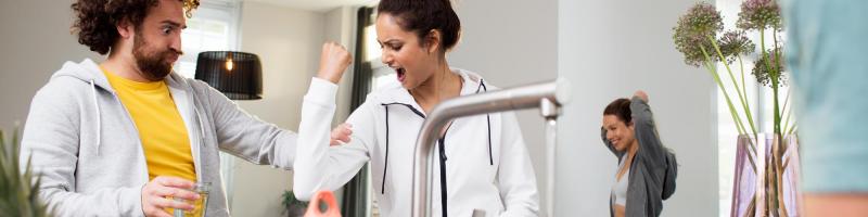 Preventiebudget Vrouw en man in keuken
