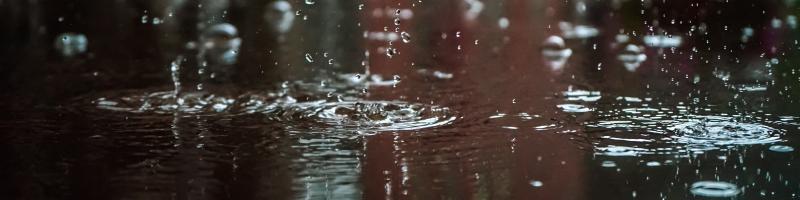 waterschade door regen waterschade door regen
