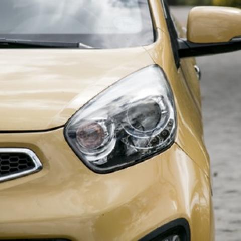 WA autoverzekering gele auto