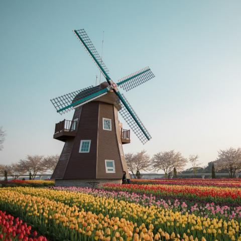Vakantie Nederland Molen in Nederland