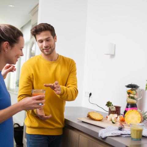 Inboedel-opstalverzekering Mensen in de keuken