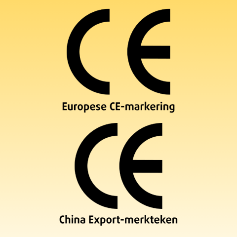 Verschil tussen CE-markeringen
