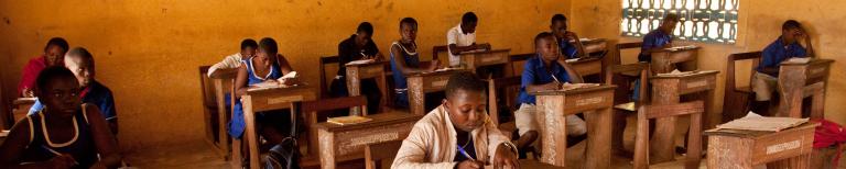Goede doel Promovendum School Afrika
