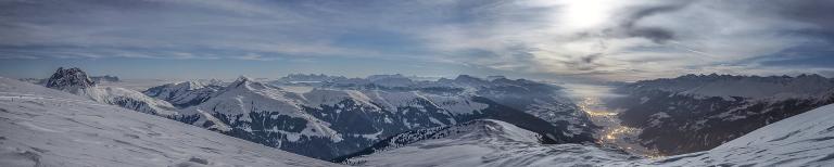 Wintersport bergen