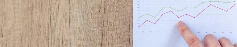 Hypotheekrente stijgt: meerdere verhogingen Grafiek met stijgende lijn en wijzende vinger