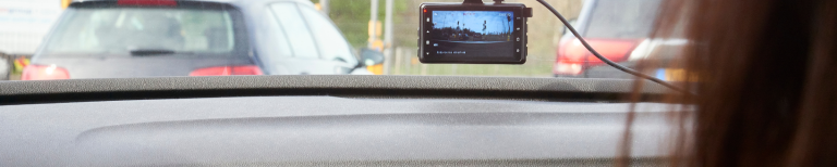 Dashcam in de auto
